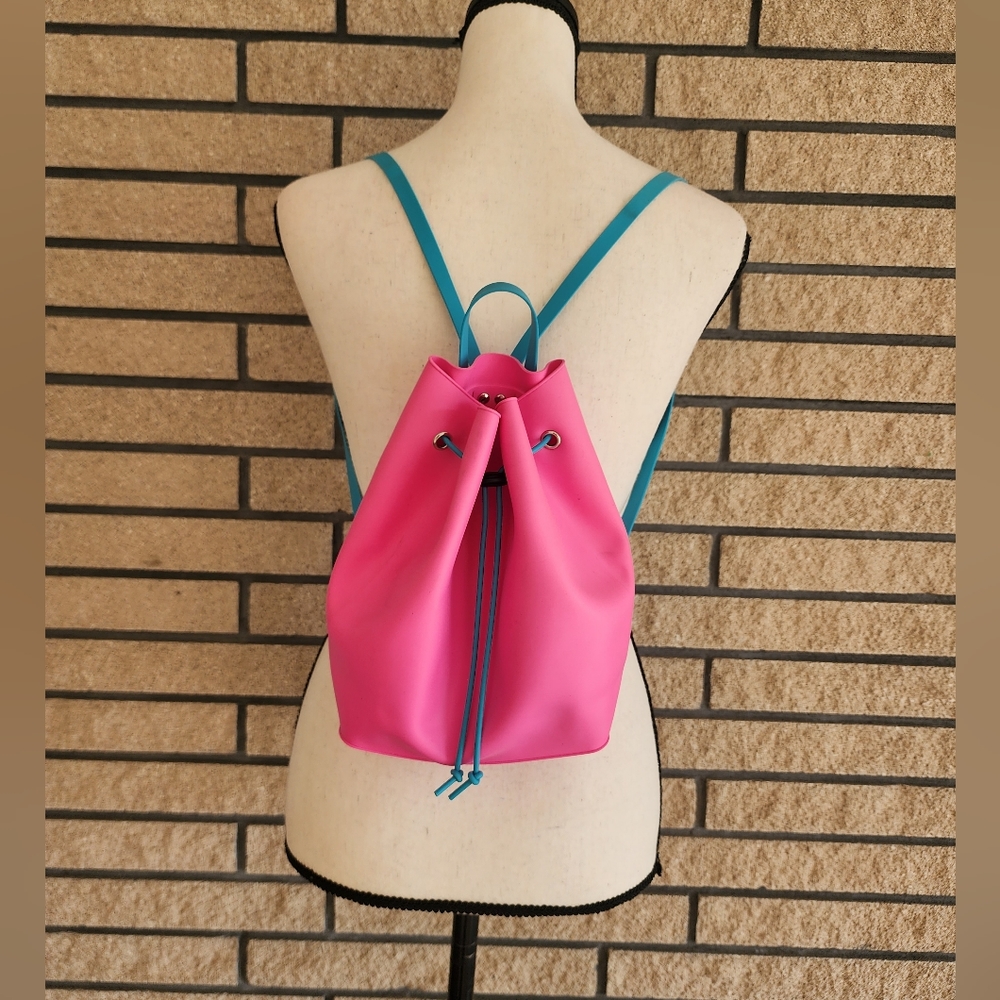 Pink Drawstring Back Pack for Girls